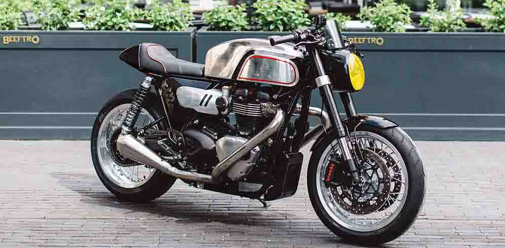 Triumph Thruxton Terinspirasi Norton Manx